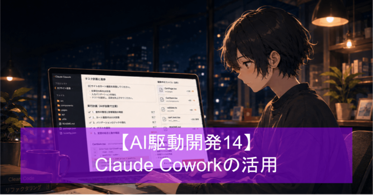 Claude Cowork：エージェント基盤を非開発の仕事に広げる
