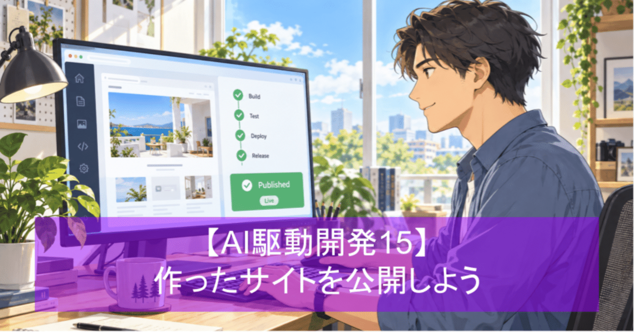 作ったWebサイトを世界に公開する